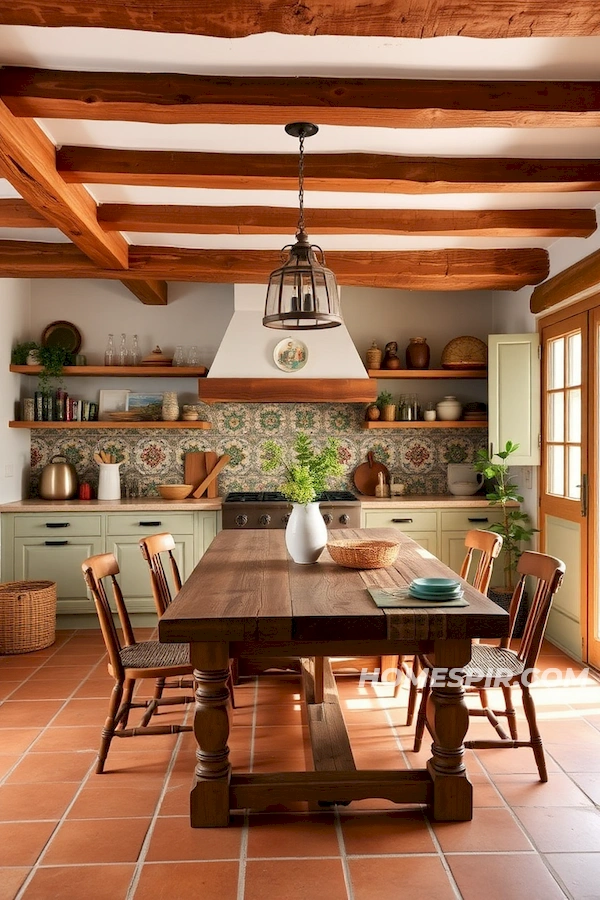 Mediterranean Warmth Meets Vintage Decor Mediterranean Warmth Meets Vintage Decor