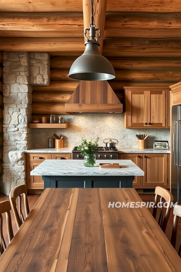 Metal and Wood in Kitchen Harmony Metal and Wood in Kitchen Harmony
