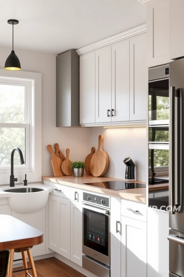 Minimalist Aesthetic in Tiny House Kitchen Minimalist Aesthetic in Tiny House Kitchen