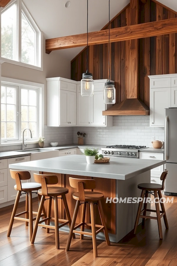 Minimalist and Rustic Kitchen Fusion Minimalist and Rustic Kitchen Fusion