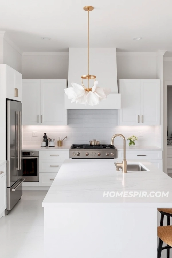 Modern Nautical Kitchen with Clean Lines Modern Nautical Kitchen with Clean Lines