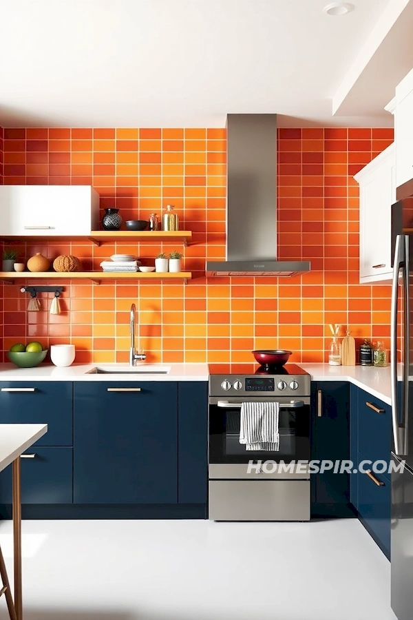 Modern Studio Kitchen Vibrant Color Blocks Modern Studio Kitchen Vibrant Color Blocks