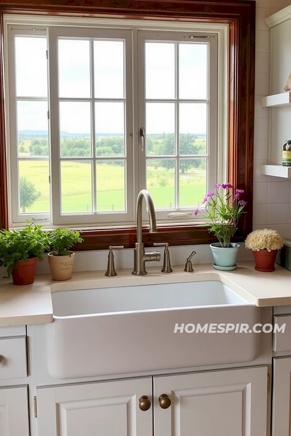 Nature-Inspired Farmhouse Sink Design Nature-Inspired Farmhouse Sink Design