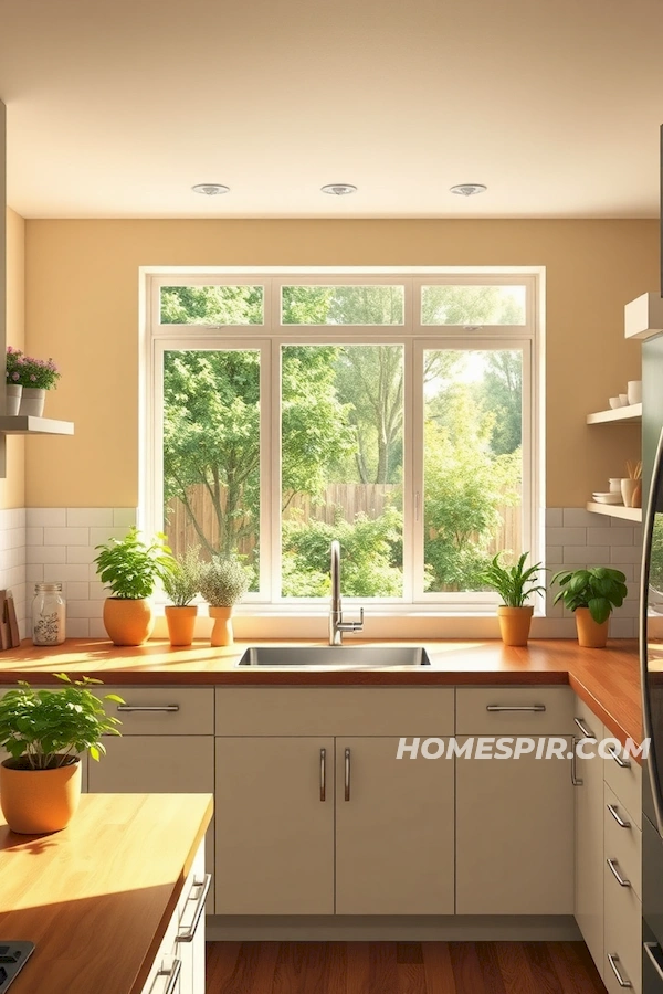 Nature Inspired Mid-Century Kitchen Design Nature Inspired Mid-Century Kitchen Design