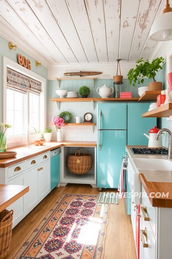 Nostalgic Coastal Kitchen with Reclaimed Wood Nostalgic Coastal Kitchen with Reclaimed Wood