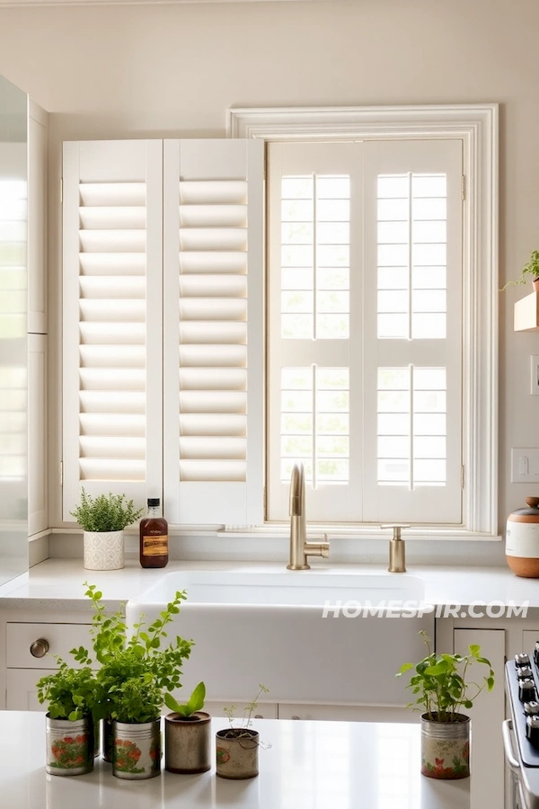 Nostalgic Kitchen with Natural Brightness Nostalgic Kitchen with Natural Brightness