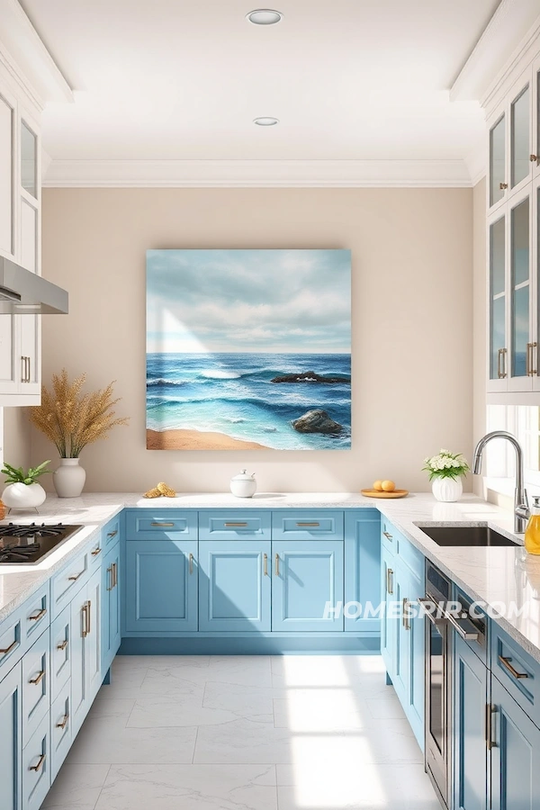 Ocean Palette with Stainless Steel Fixtures Ocean Palette with Stainless Steel Fixtures