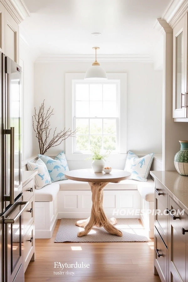 Ocean-Themed Kitchen Nook Design Ocean-Themed Kitchen Nook Design