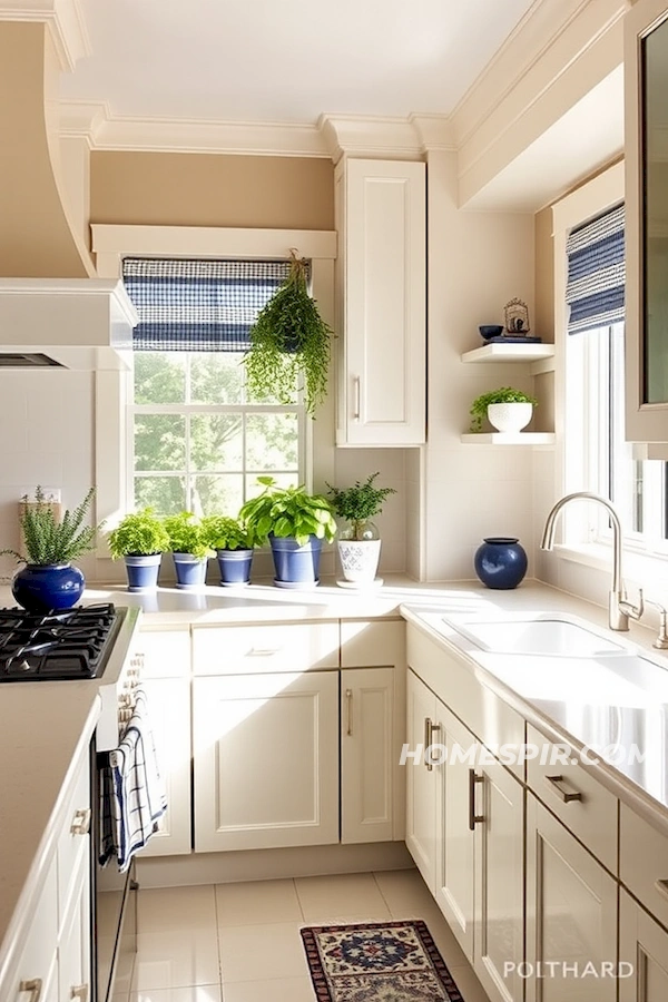 Organic Touch in Sun-Soaked Beach Kitchen Organic Touch in Sun-Soaked Beach Kitchen