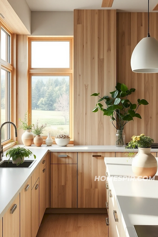 Organic Touch Minimalist Kitchen Organic Touch Minimalist Kitchen