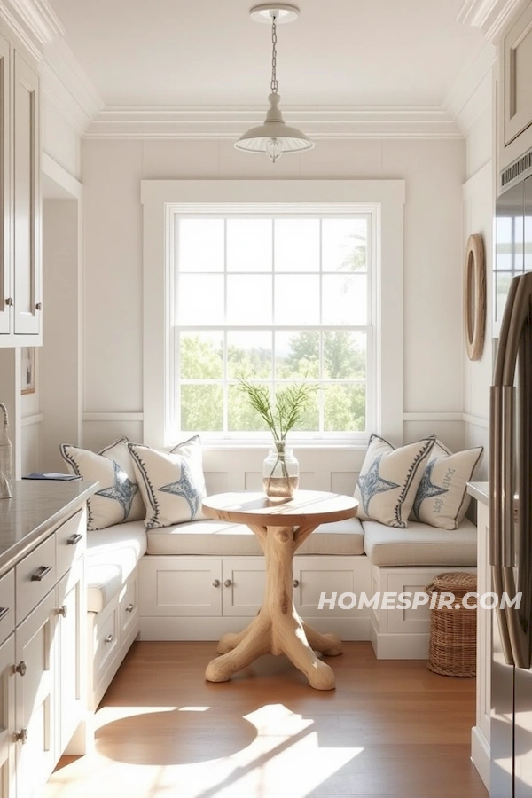 Peaceful Breakfast Corner with Ocean Vibes Peaceful Breakfast Corner with Ocean Vibes