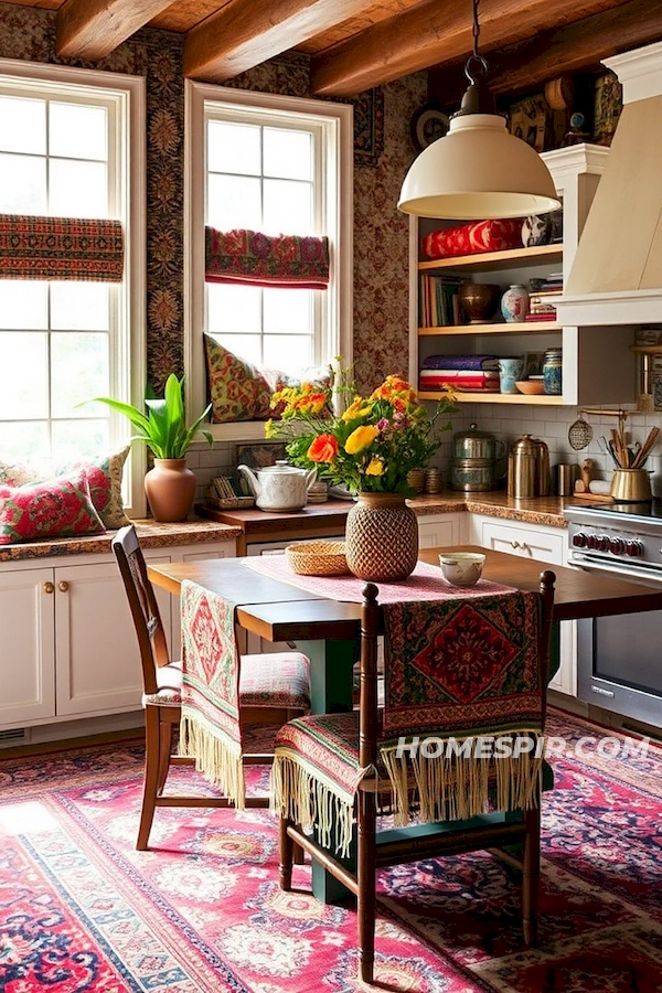 Persian Rugs and Bohemian Cushions Decor Persian Rugs and Bohemian Cushions Decor