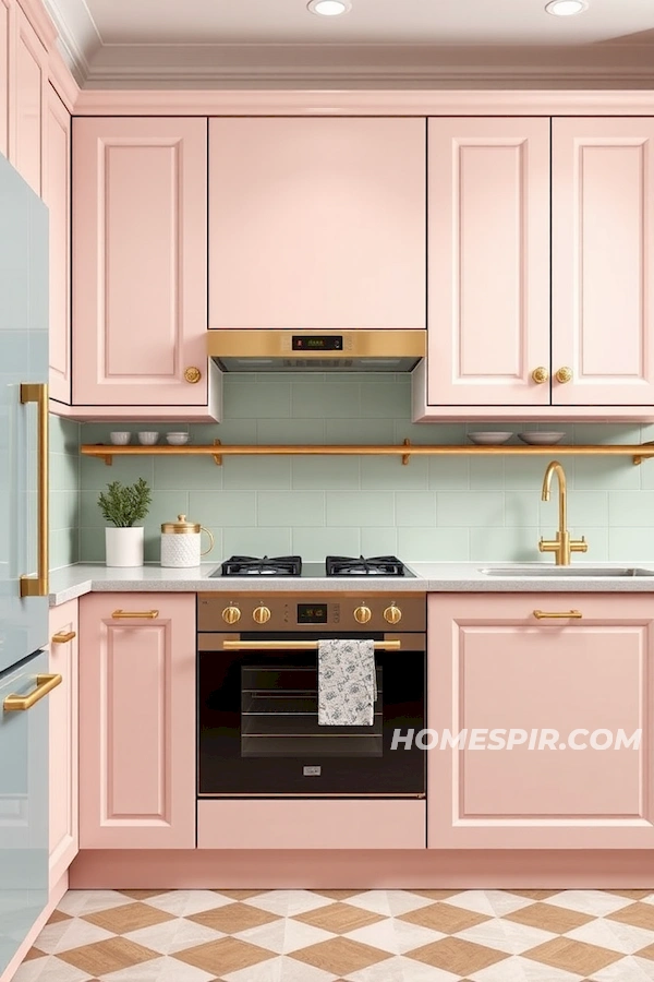 Playful Pastel Studio Kitchen Design Playful Pastel Studio Kitchen Design