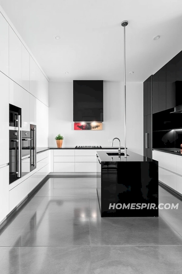 Polished Concrete Black Kitchen Polished Concrete Black Kitchen