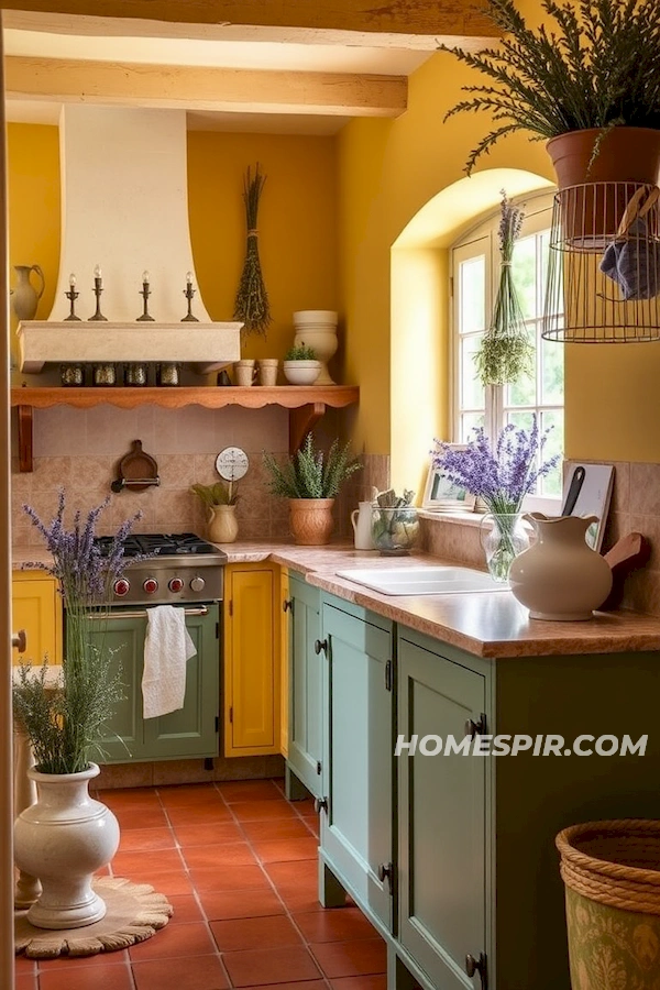 Provencal Kitchen Colors Inspired by France Provencal Kitchen Colors Inspired by France