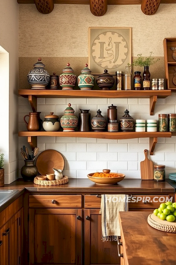 Reclaimed Wood and Ethnic Boho Kitchen Reclaimed Wood and Ethnic Boho Kitchen