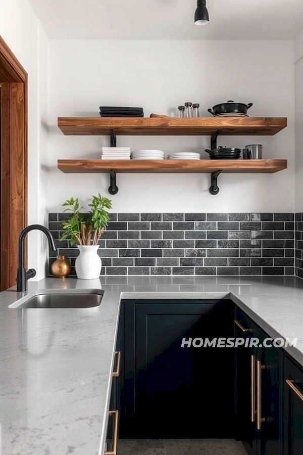 Reclaimed Wood and High Gloss Kitchen Blend Reclaimed Wood and High Gloss Kitchen Blend