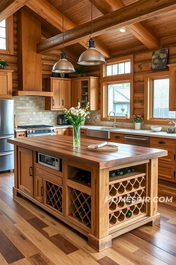 Reclaimed Wood and Modern Conveniences Reclaimed Wood and Modern Conveniences