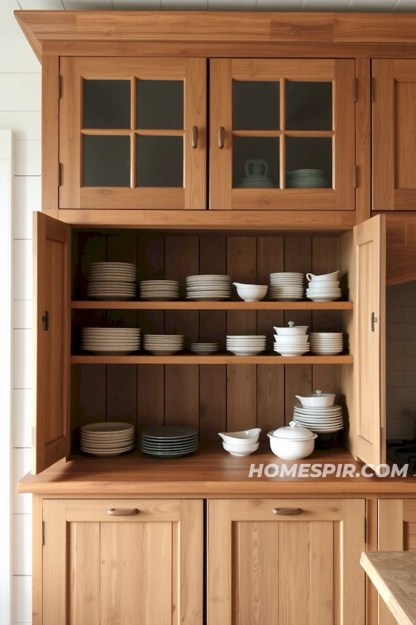 Reclaimed Wood Cabinets with Warm Tones Reclaimed Wood Cabinets with Warm Tones