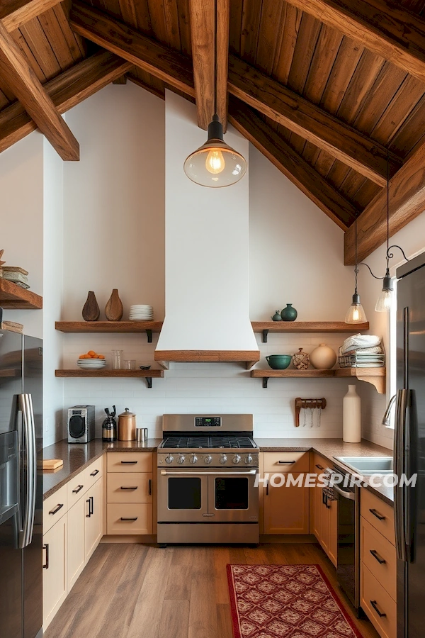 Rustic Charm in Modern Kitchen Design Rustic Charm in Modern Kitchen Design