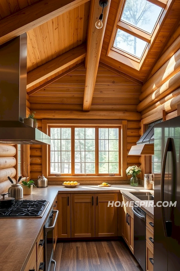 Rustic Charm Meets Sustainability in Home Kitchen Rustic Charm Meets Sustainability in Home Kitchen