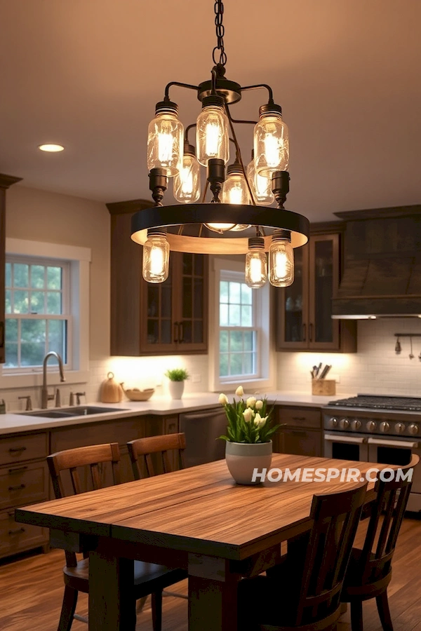 Rustic Farmhouse Meets Modern Lighting Rustic Farmhouse Meets Modern Lighting