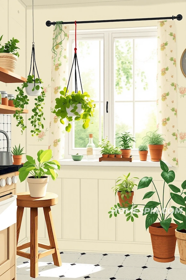 Rustic Green Decor with Shabby Chic Flair Rustic Green Decor with Shabby Chic Flair