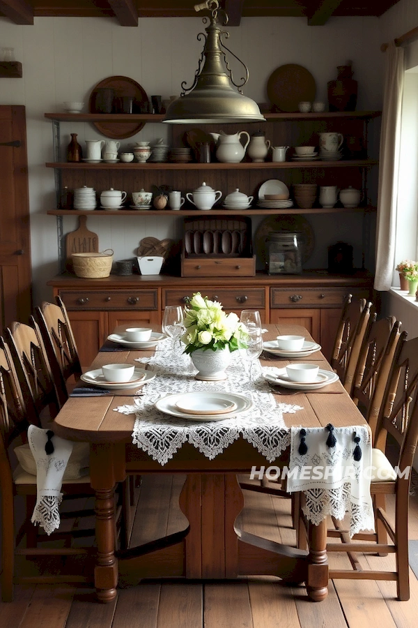 Rustic Kitchen Essentials Neatly Arranged Rustic Kitchen Essentials Neatly Arranged