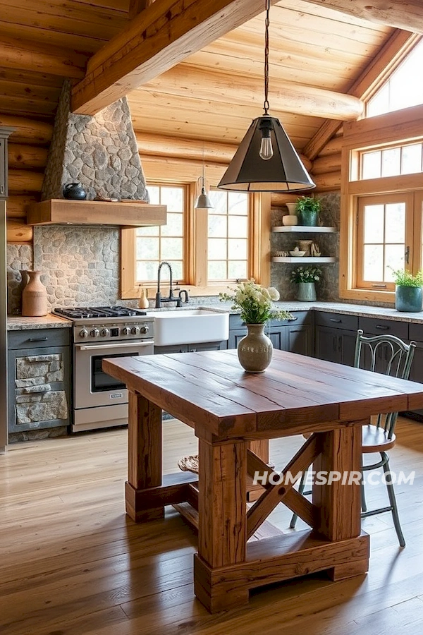 Rustic Meets Modern Material Fusion Rustic Meets Modern Material Fusion