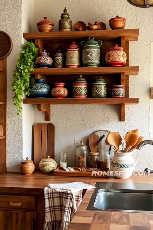 Rustic Wood and Moroccan Decor Blend Rustic Wood and Moroccan Decor Blend