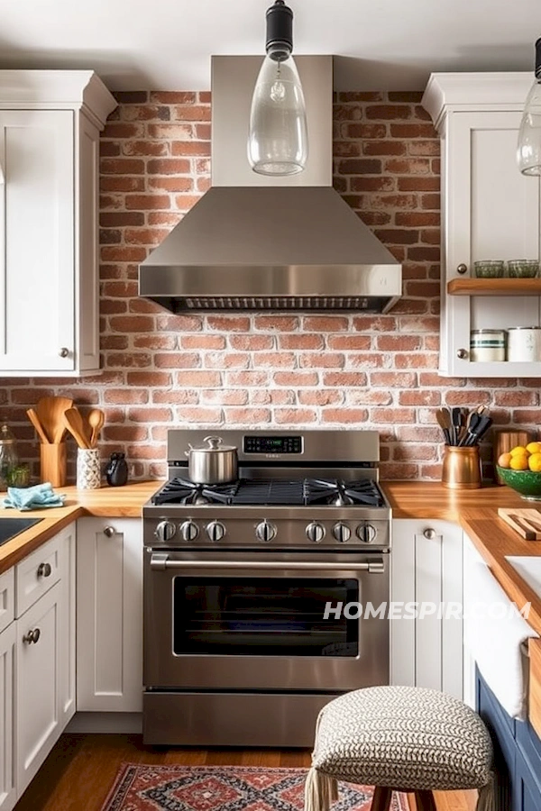 Seamless Blend of Materials in Eclectic Kitchens Seamless Blend of Materials in Eclectic Kitchens