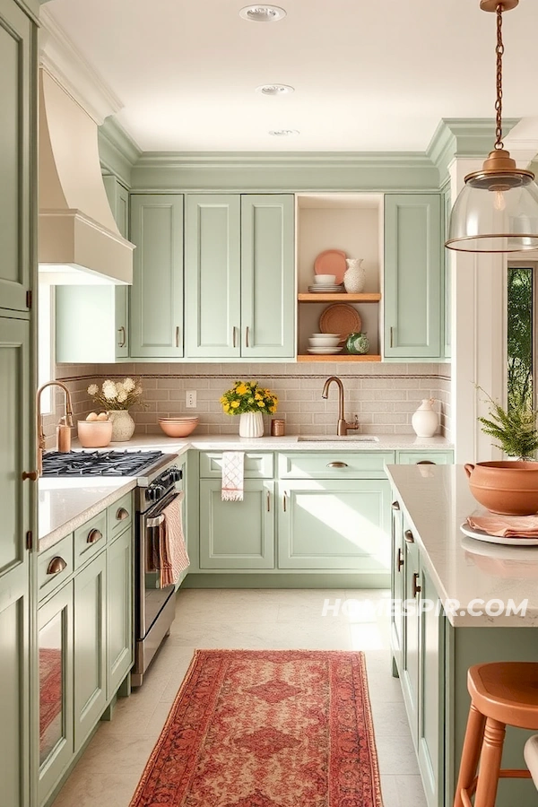 Seaside Inspired Kitchen Colors Seaside Inspired Kitchen Colors