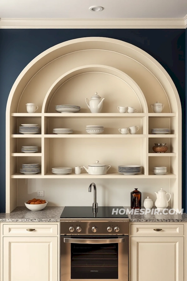 Semi-Circle Shelf Pattern Charm Semi-Circle Shelf Pattern Charm