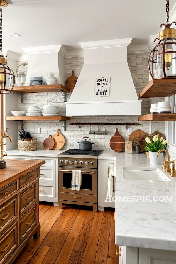 Ship Rigging Shelves in Nautical Kitchen Ship Rigging Shelves in Nautical Kitchen