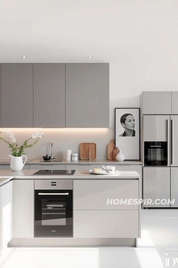 Soft Grey and White Serene Minimalist Design Soft Grey and White Serene Minimalist Design