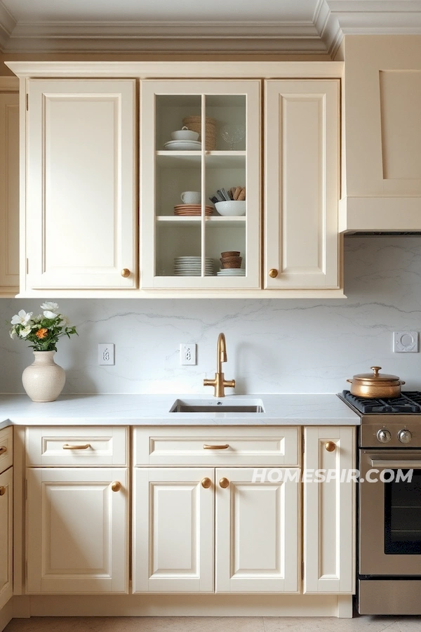 Soft Palette Kitchen with Minimalist Vintage Touch Soft Palette Kitchen with Minimalist Vintage Touch