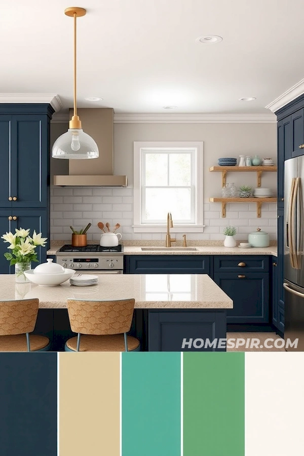 Soft Pink and Blue Beach House Kitchen Theme Soft Pink and Blue Beach House Kitchen Theme