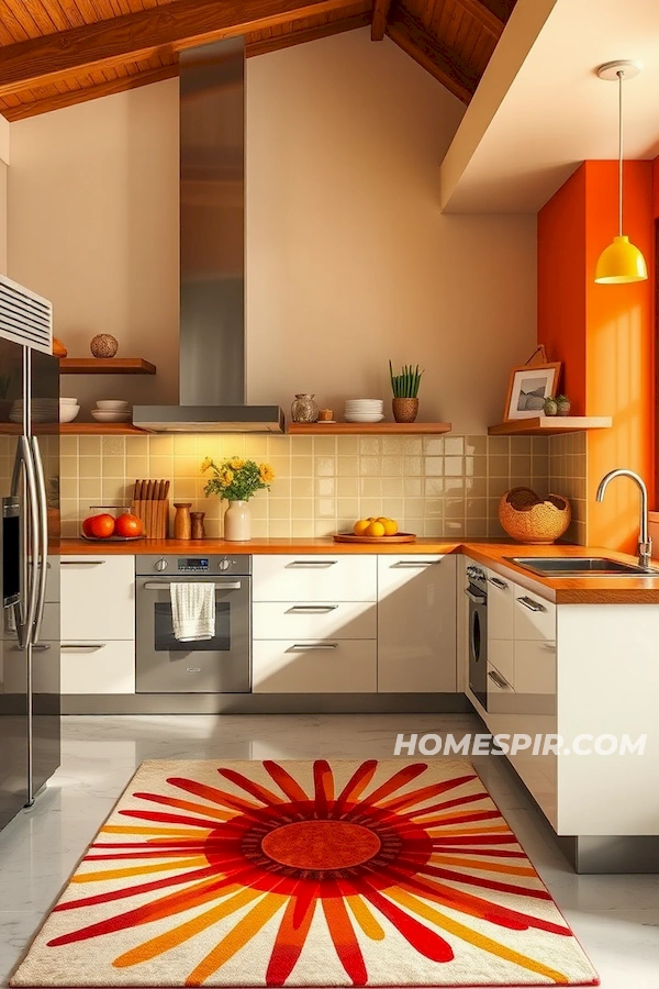 Solar Spectrum Mid-Century Kitchen Design Solar Spectrum Mid-Century Kitchen Design