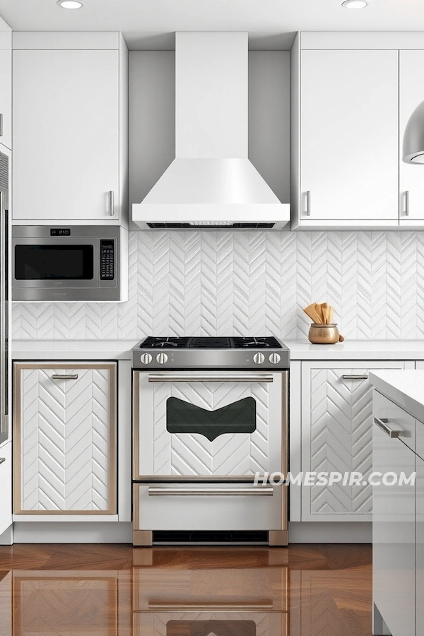 Sophisticated Chrome and White Finish Sophisticated Chrome and White Finish