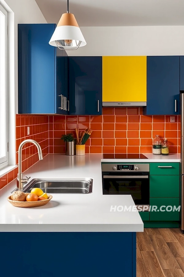 Sophisticated Kitchen with Metallic Accents Sophisticated Kitchen with Metallic Accents
