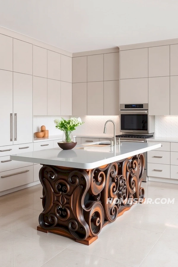 Statement Island with Practical Artistry Statement Island with Practical Artistry