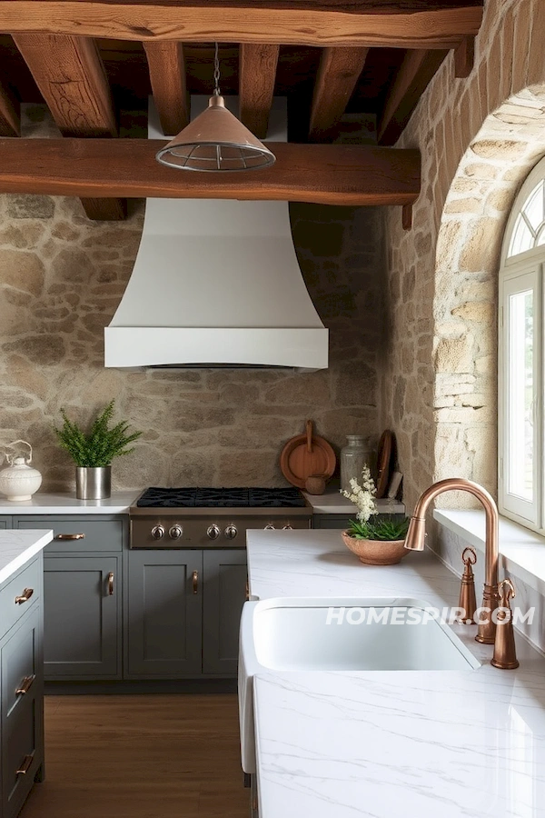 Stone and Timber Define French Country Style Stone and Timber Define French Country Style