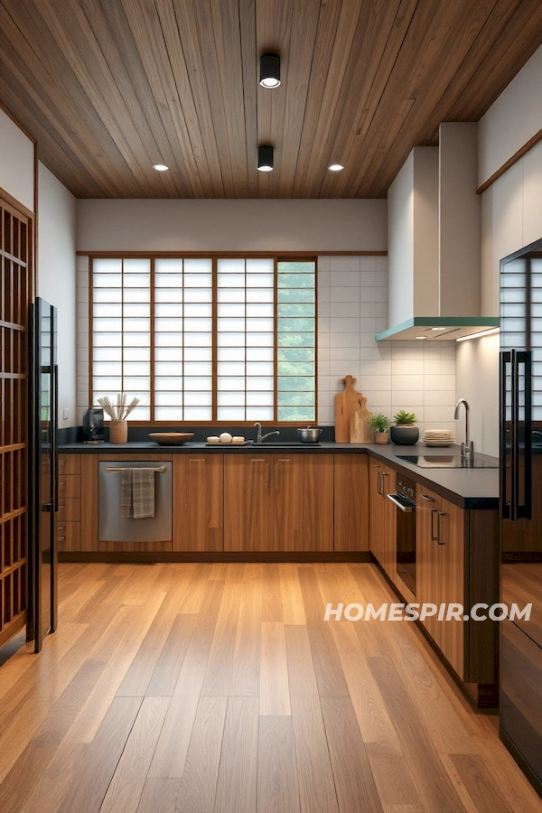 Stylish Modern Japanese Kitchen Design Stylish Modern Japanese Kitchen Design