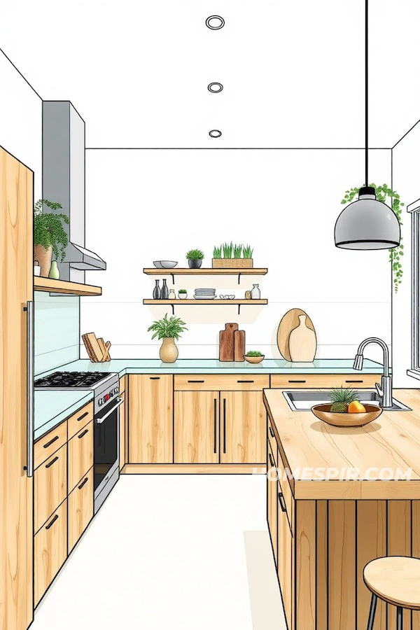 Stylish Yet Eco-Conscious Studio Kitchen Stylish Yet Eco-Conscious Studio Kitchen