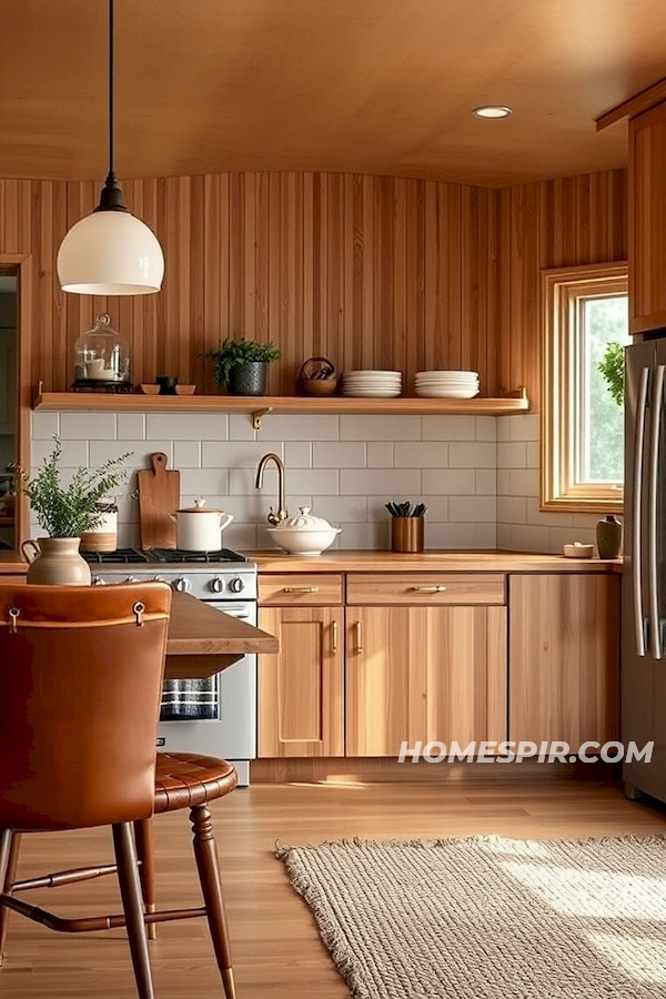 Tactile Elements Add Depth to Modern Kitchen Tactile Elements Add Depth to Modern Kitchen