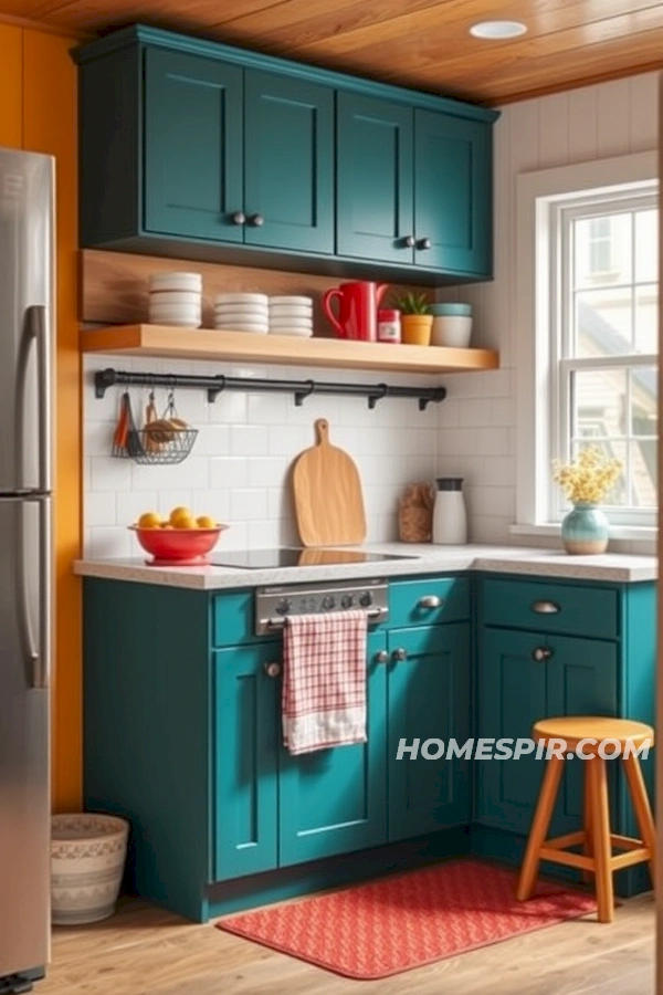 Teal Mustard Coral Kitchen Harmony Teal Mustard Coral Kitchen Harmony