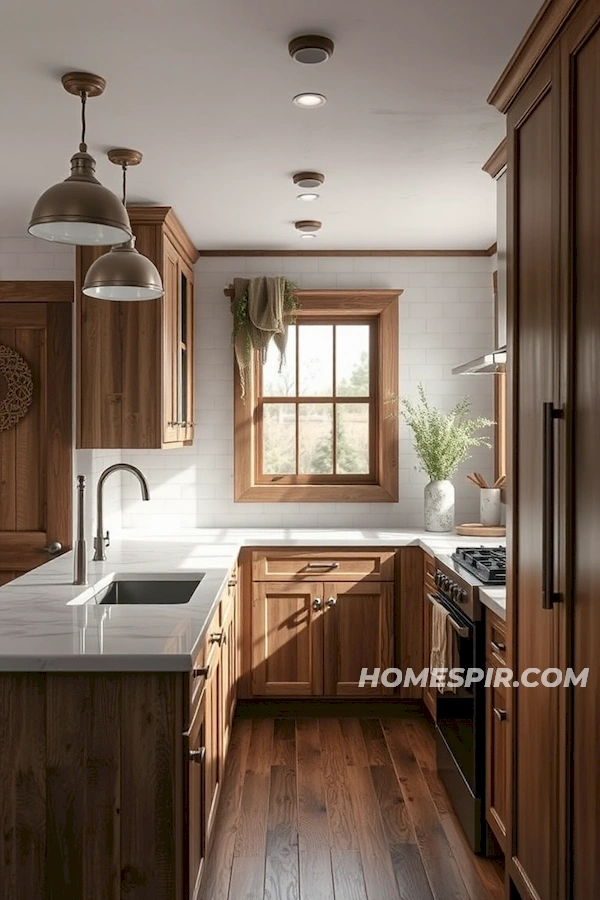 Textured Tiny House Kitchen Textured Tiny House Kitchen