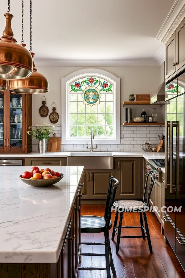 Timeless Antique and Modern Kitchen Blend Timeless Antique and Modern Kitchen Blend