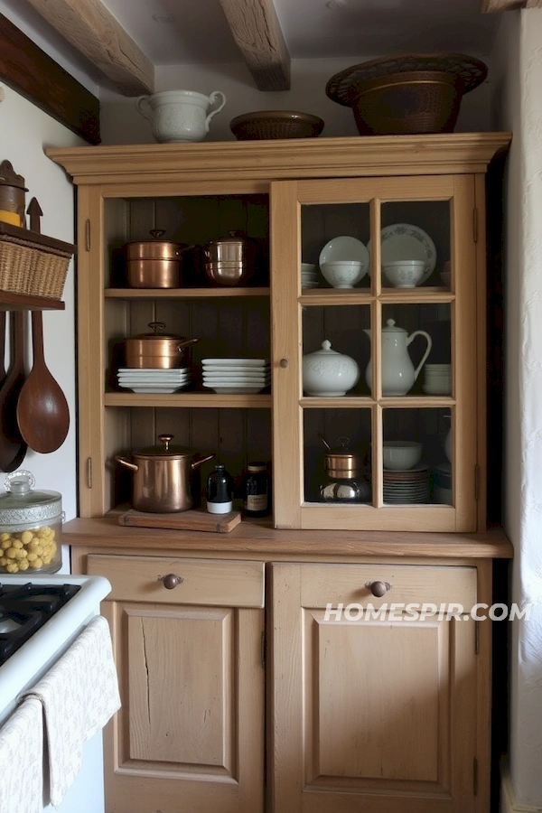 Timeless Charm of Aged Wood Cabinetry Timeless Charm of Aged Wood Cabinetry