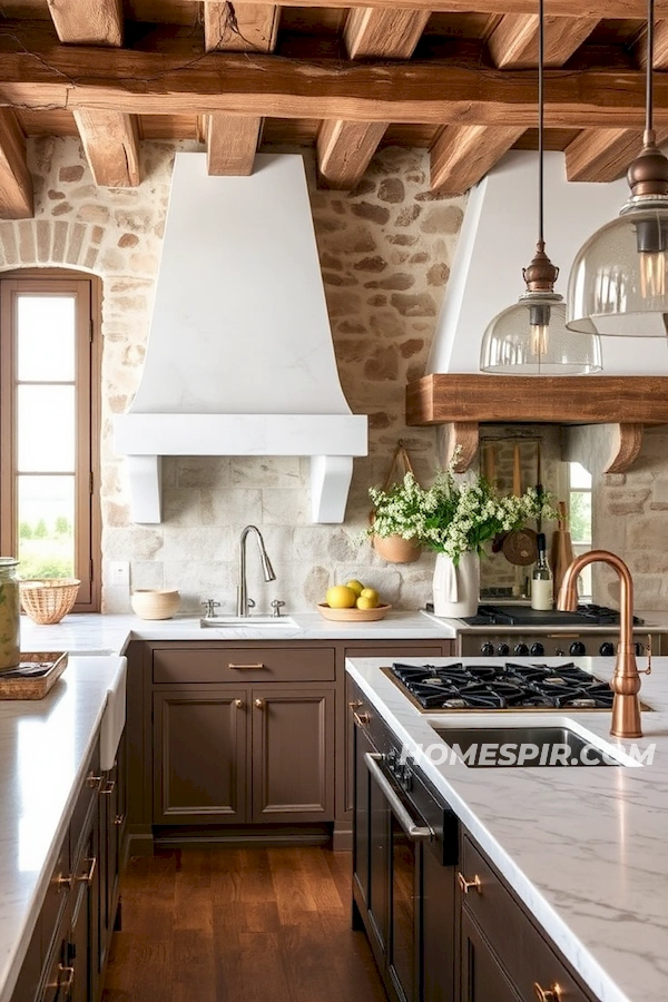 Timeless French Kitchen with Rustic Elegance Timeless French Kitchen with Rustic Elegance